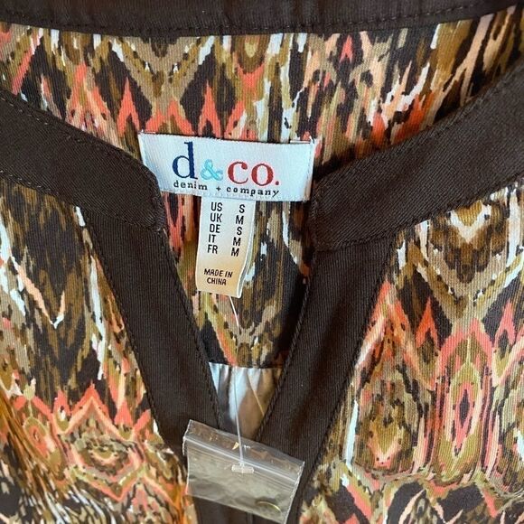 🥀Denim & Co , Perfect Jersey Sleeveless top S - Picture 4 of 8